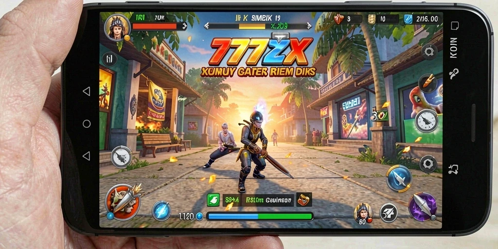 Tampilan gameplay 777ZX dengan fitur simulasi yang inovatif.