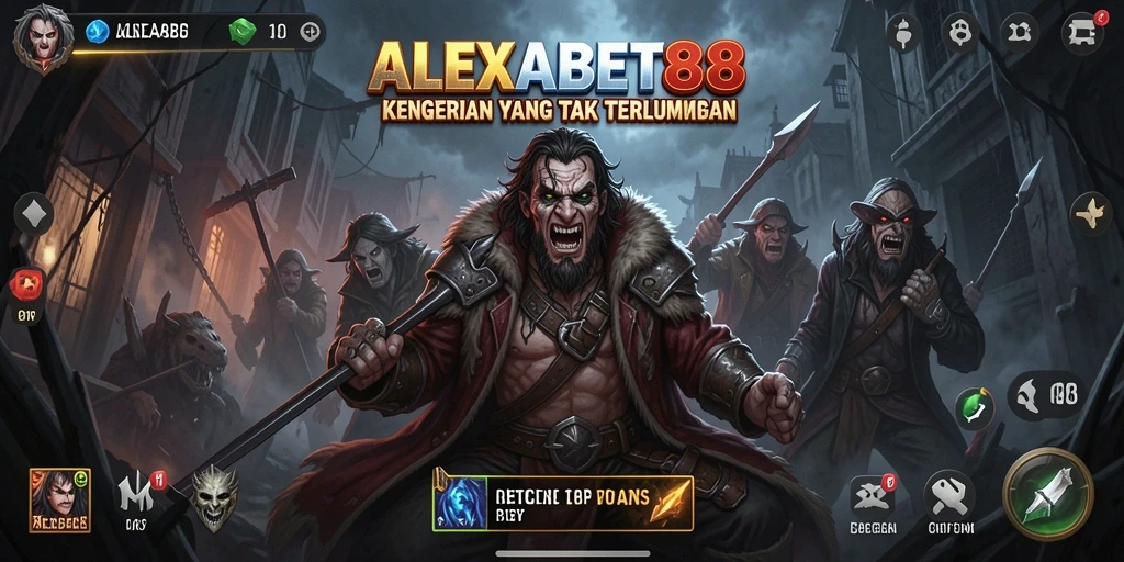 Screenshot ALEXABET88 menunjukkan suasana mistis dan mencekam dalam game Horror.