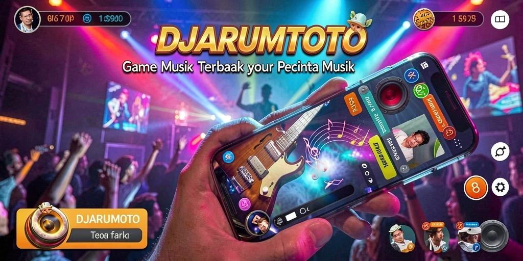 Tampilan gameplay DJARUMTOTO yang menarik dan penuh warna.