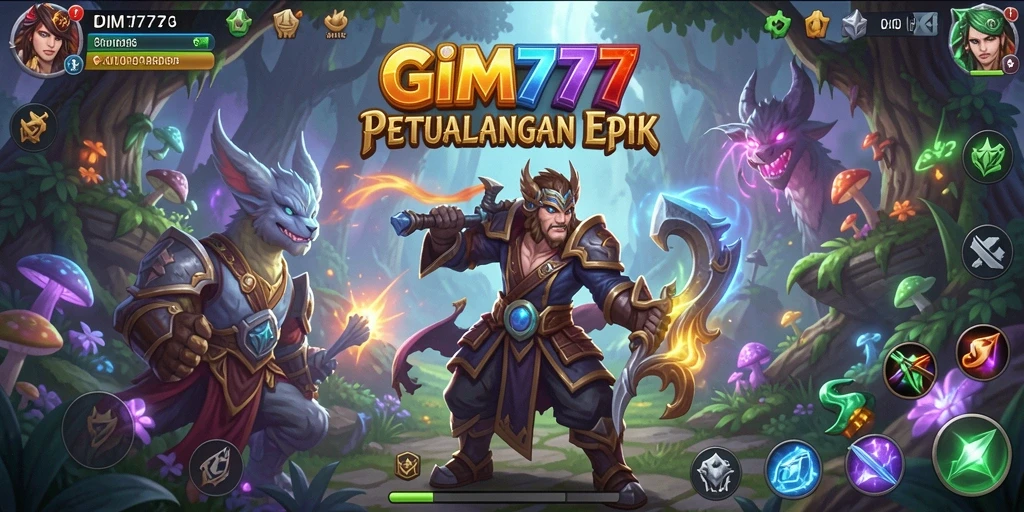 Tampilan gameplay GIM777 yang memukau dan penuh aksi.