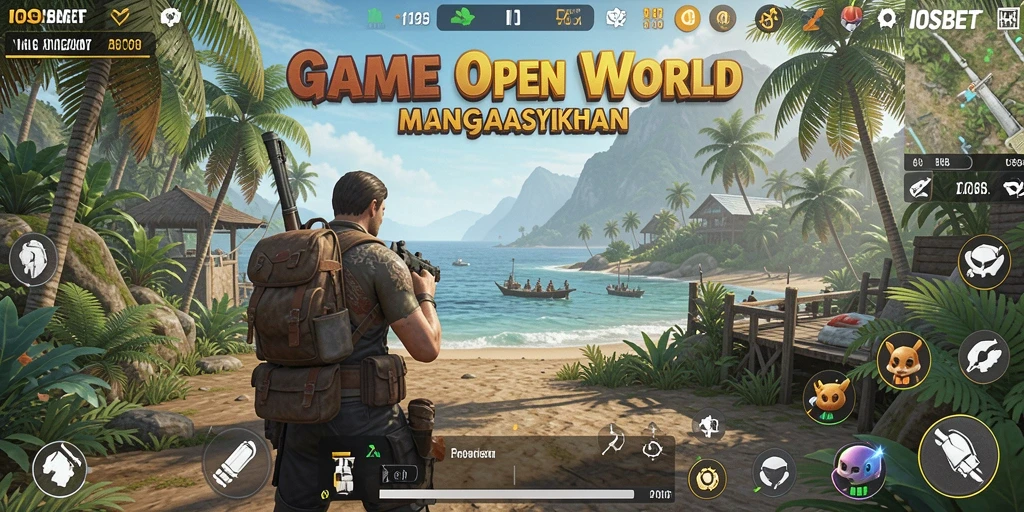 Tampilan permainan Open World yang menakjubkan dan interaktif.