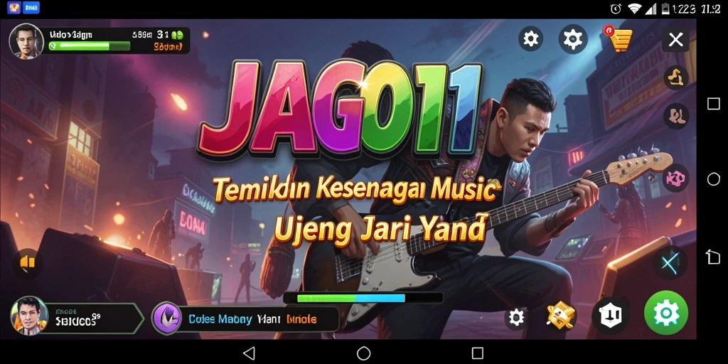 Tangkapan layar menunjukkan gameplay JAGO11 yang seru dan interaktif.