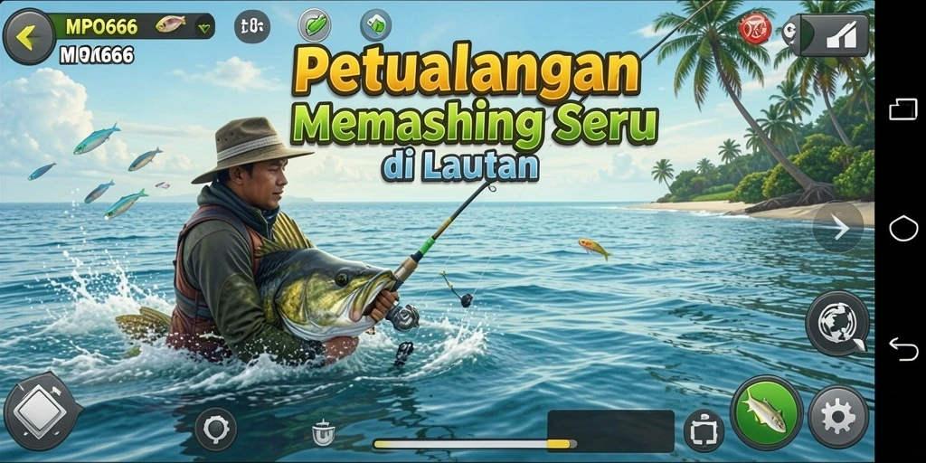 Gameplay seru di MPO666 dengan aksi memancing yang mendebarkan.
