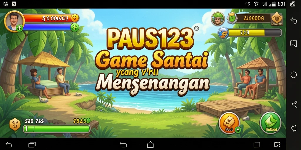 Tampilan permainan PAUS123 yang cerah dan menghibur.