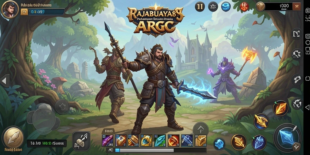 Tampilan menakjubkan dari gameplay ARPG RAJABUAYA89.