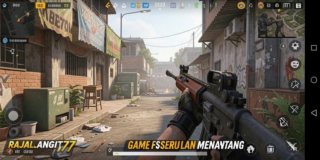 Gameplay menarik RAJALANGIT77 dengan aksi FPS yang menegangkan.
