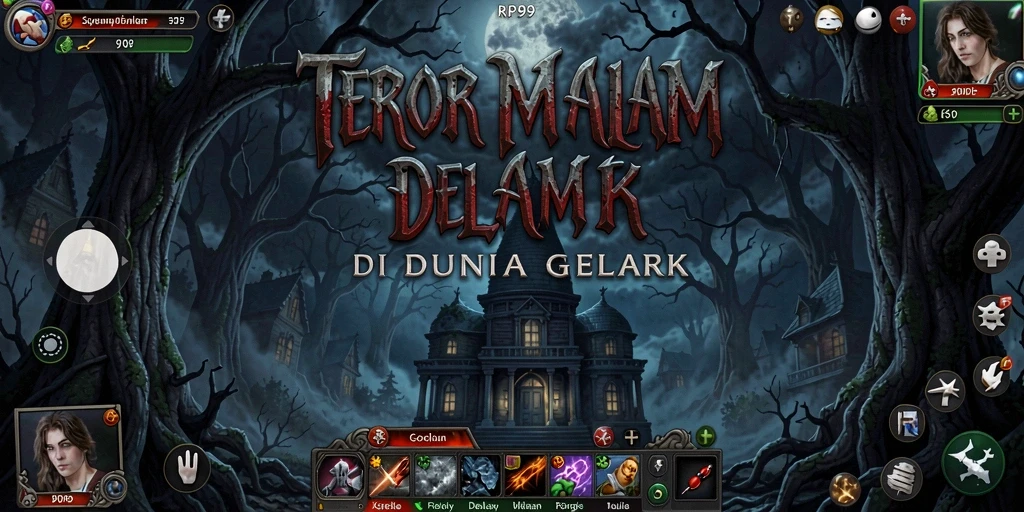 Screenshot menampilkan gameplay mencekam RP99 saat menghindari ancaman.