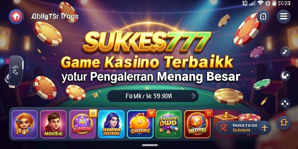 Tampilan menarik dan gameplay menegangkan dari SUKSES777.
